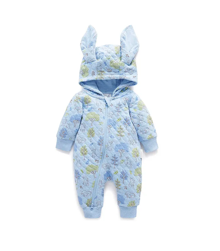Bunny Quilted Growsuit - Image 1