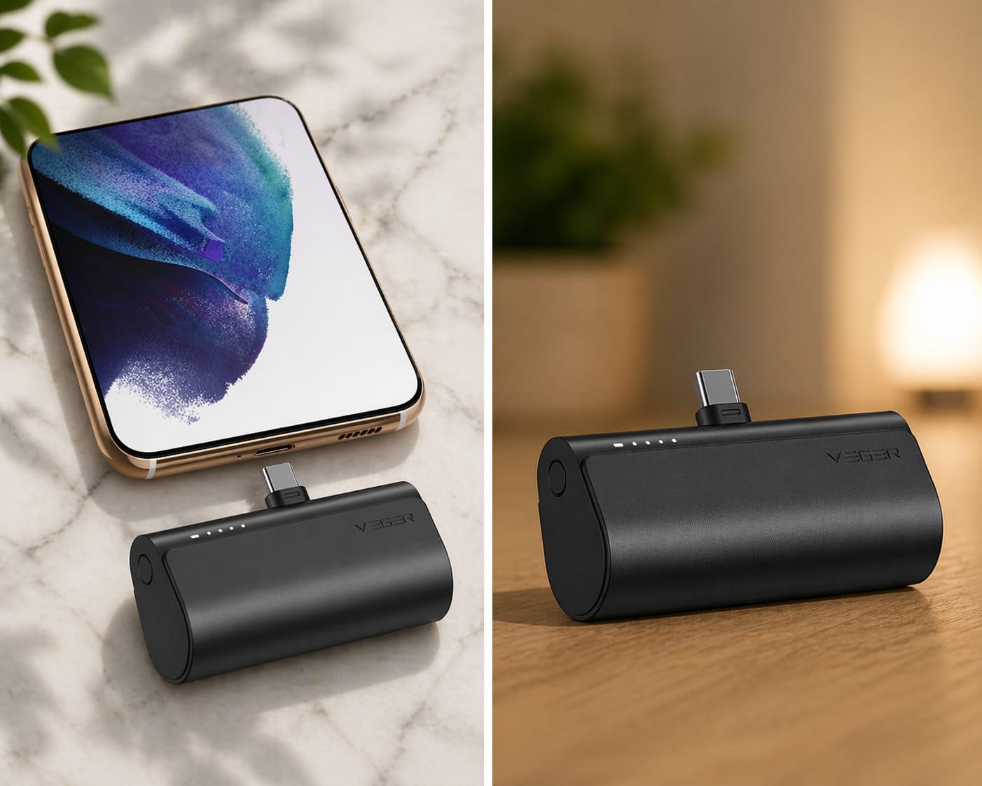 Veger V0556 Power Bank 5000mAh 20W με Θύρα USB-C