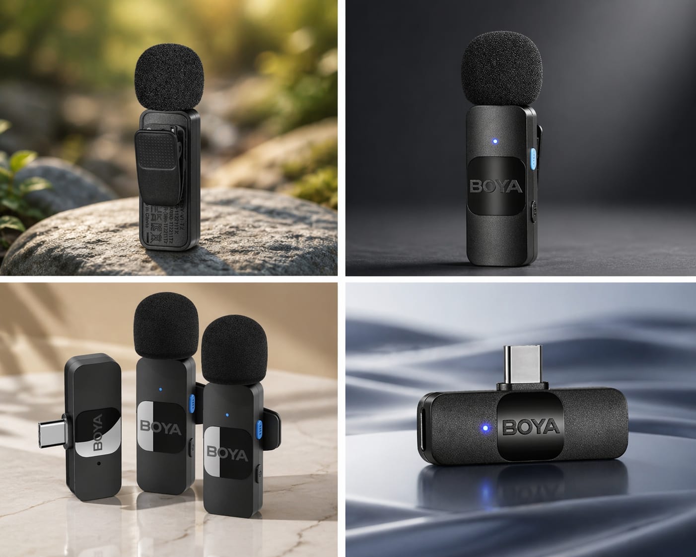 Boya BY-V20 Type-C Ασύρματο Μικρόφωνο