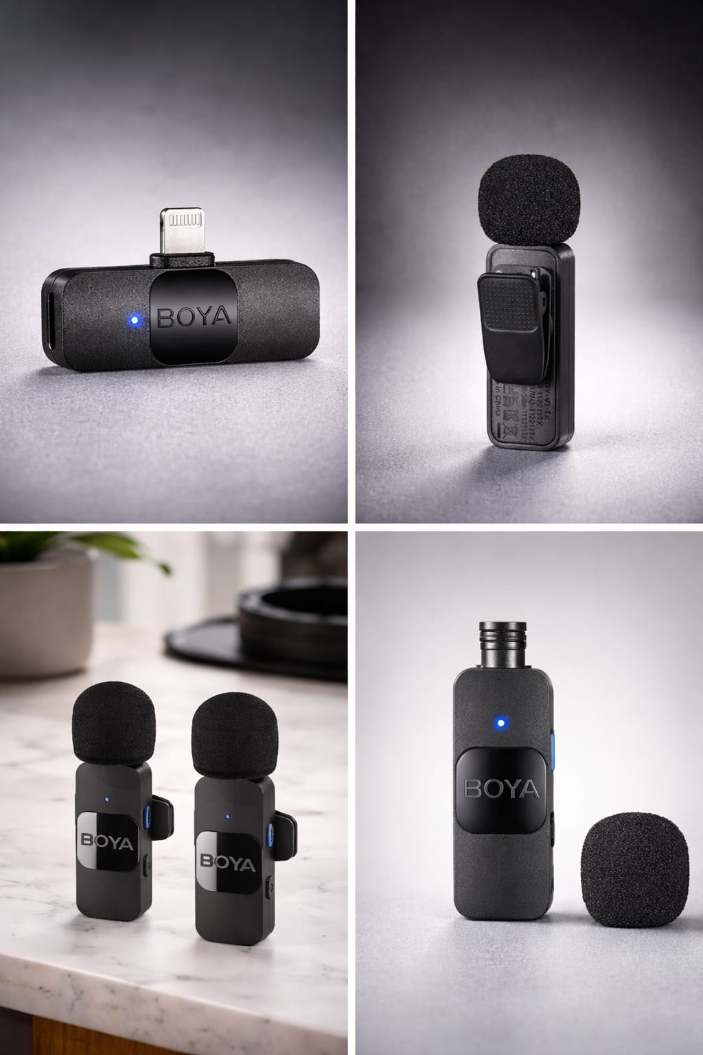 Boya BY-V2 Lightning Ασύρματο Μικρόφωνο για Apple iOS
