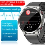 Hot W11 Blood Sugar Watch Monitoring Sports Men Smart Bracelet - Image 2