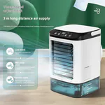 New Style Air Cooler Desktop Air Conditioner Fan Dual Spray Cooling Electric Fan Air Cooler USB Portable Refrigeration - Image 3