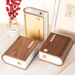 Usb Rechargeable Mini Wood Book Light Humidifier - Image 6