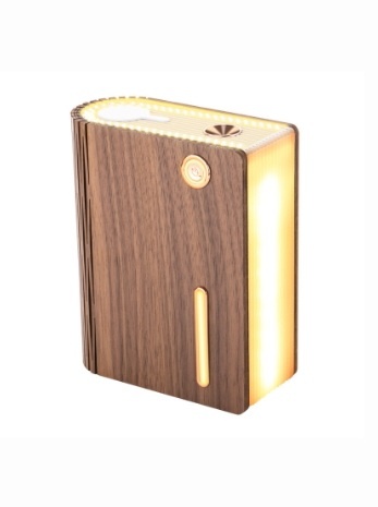 inbound8564394408469535113 Usb Rechargeable Mini Wood Book Light Humidifier - Image 1